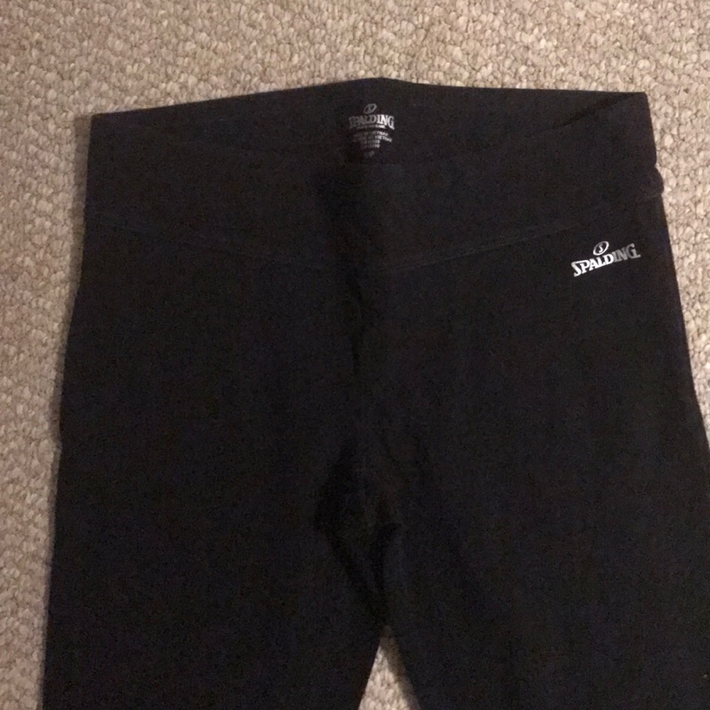 Spalding leggings size. Small